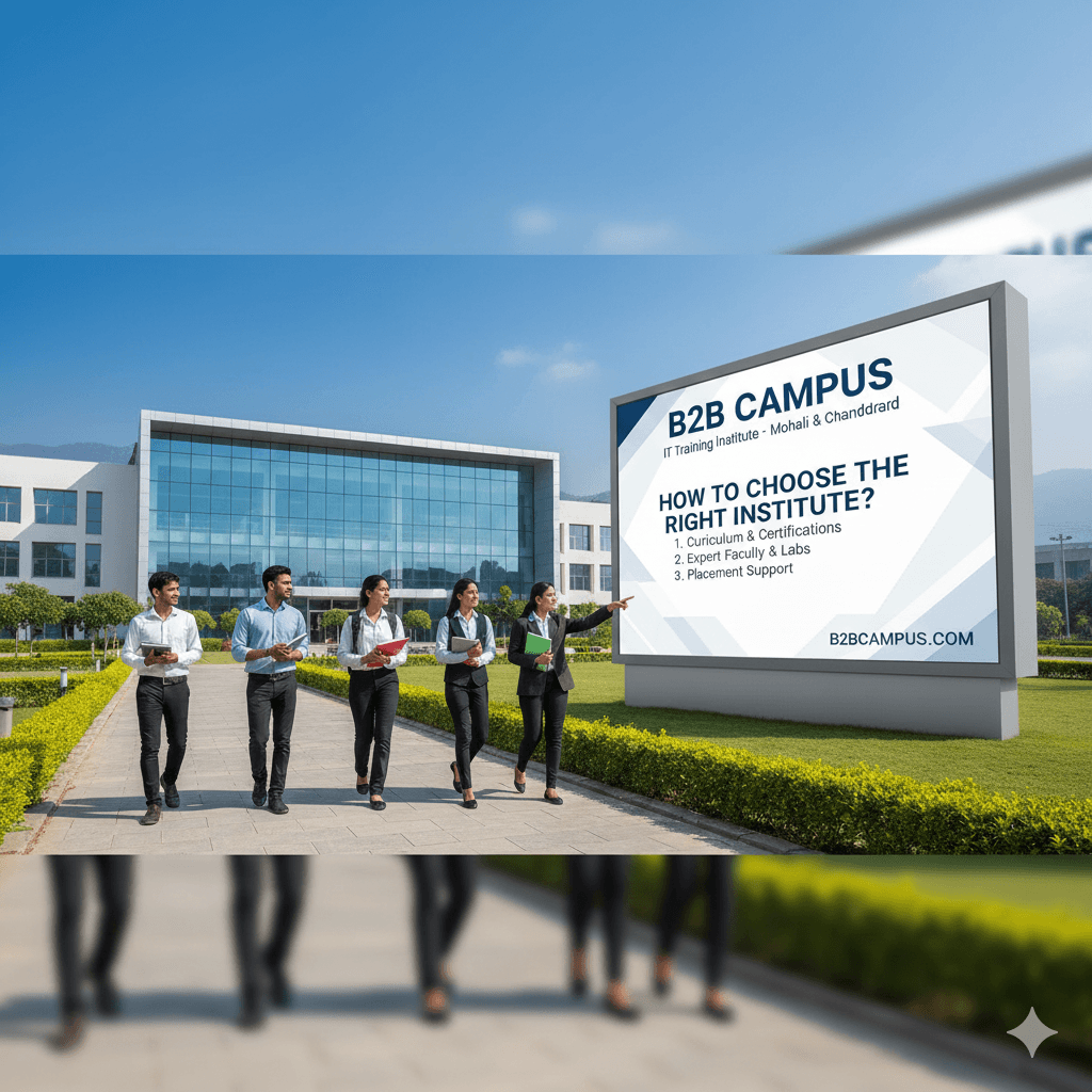 How to Choose the Right IT Training Institute in Mohali and Chandigarh?